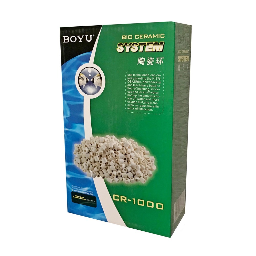 Керамические кольца для аквариума BOYU CR-1000 Коробка