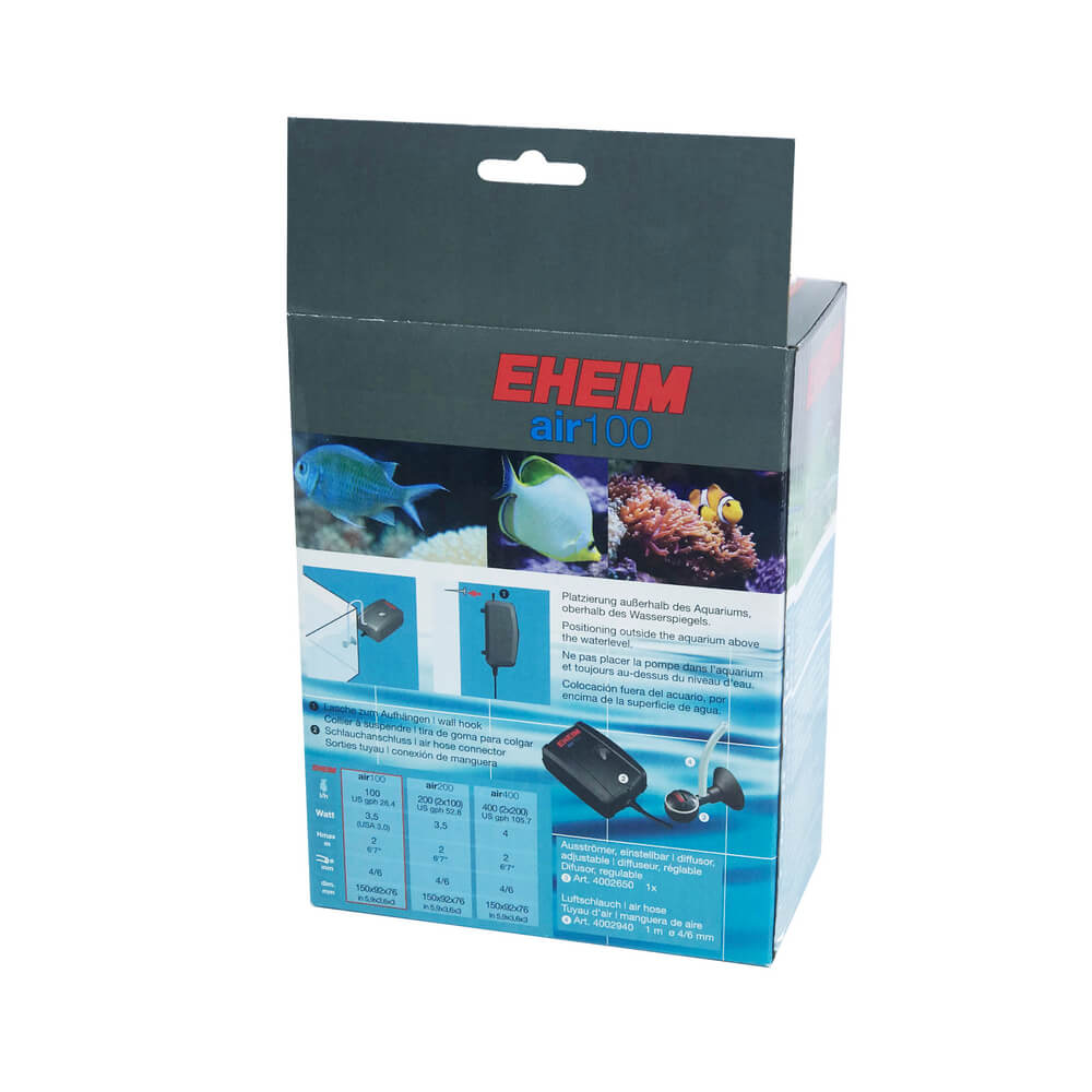 EHEIM air 100 Упаковка - вид сзади