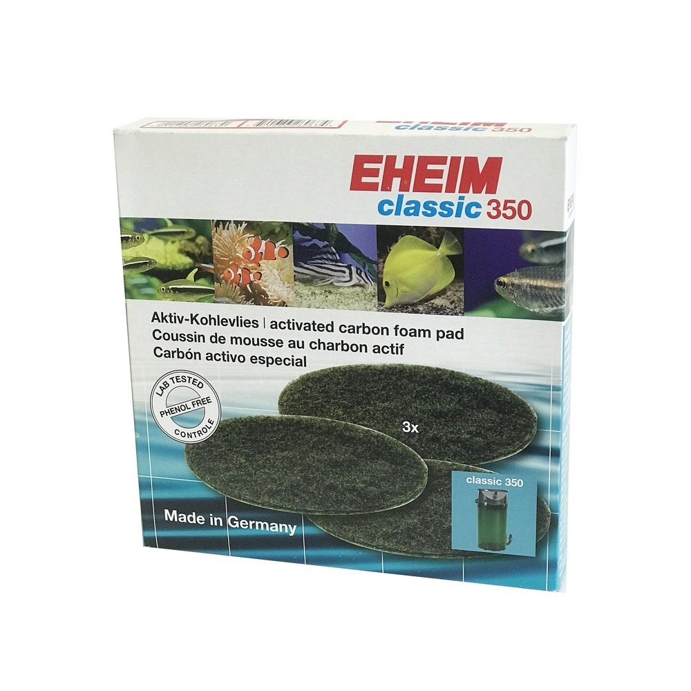 Набор фильтрующих угольных картриджей для EHEIM classic 350