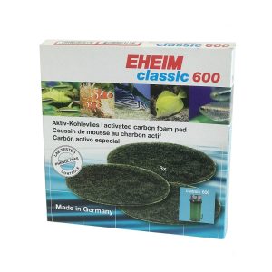 Набор фильтрующих угольных картриджей для EHEIM classic 600