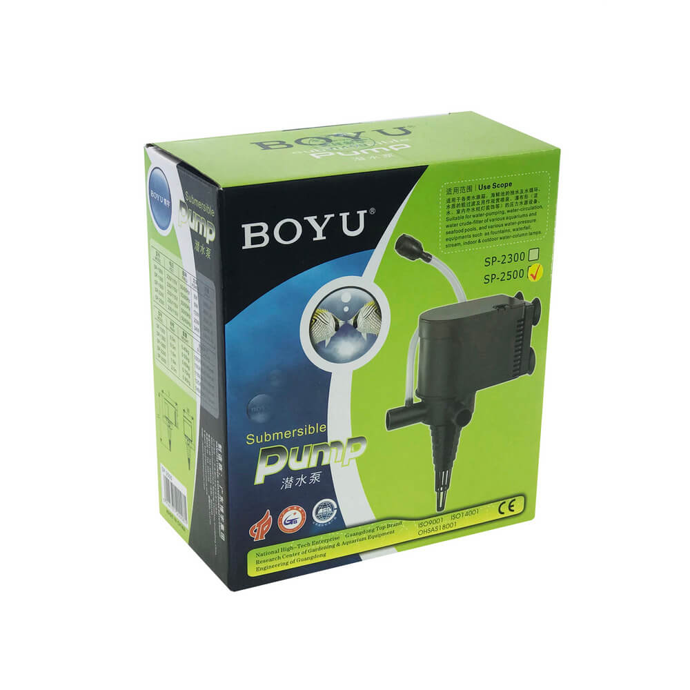Насос для аквариума BOYU SP-2500 - Упаковка